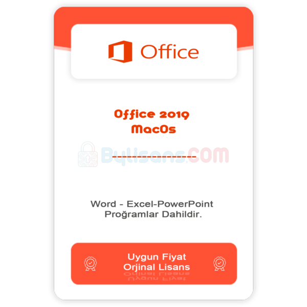 Office 2019 for MacOs (Home&Business)