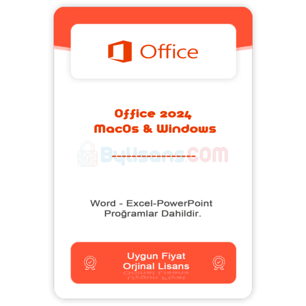 Office 2024 for MacOs & Windows (Home&Business)