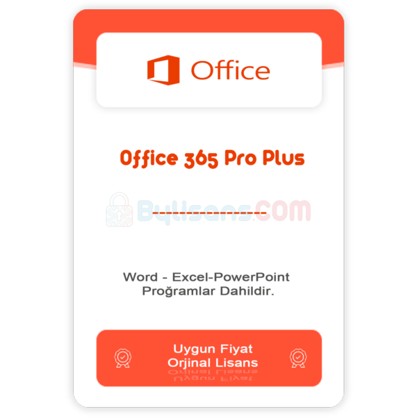 Office 365 Pro Plus - 12 ay garantili